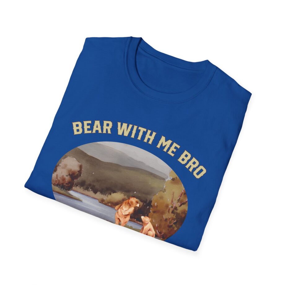 Sadie Crowell Bear With Me Bro Unisex Softstyle T-shirt
