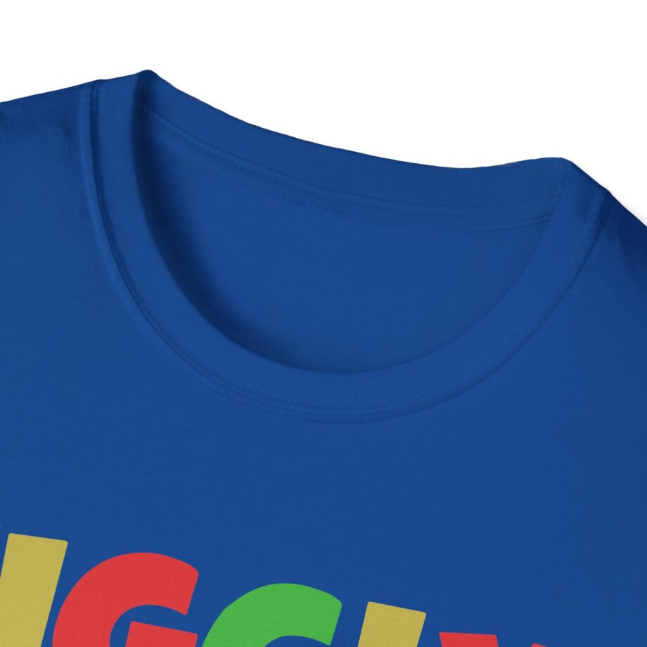 Daydrian Harding Colorful Ziggly Bop Unisex Softstyle T-shirt