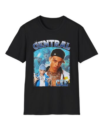 Bootleg Central Cee Rap Music Fan Graphic Unisex Softstyle T-shirt