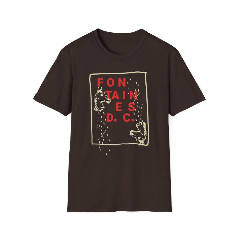 Fontaines Horse Head Unisex Softstyle T-Shirt