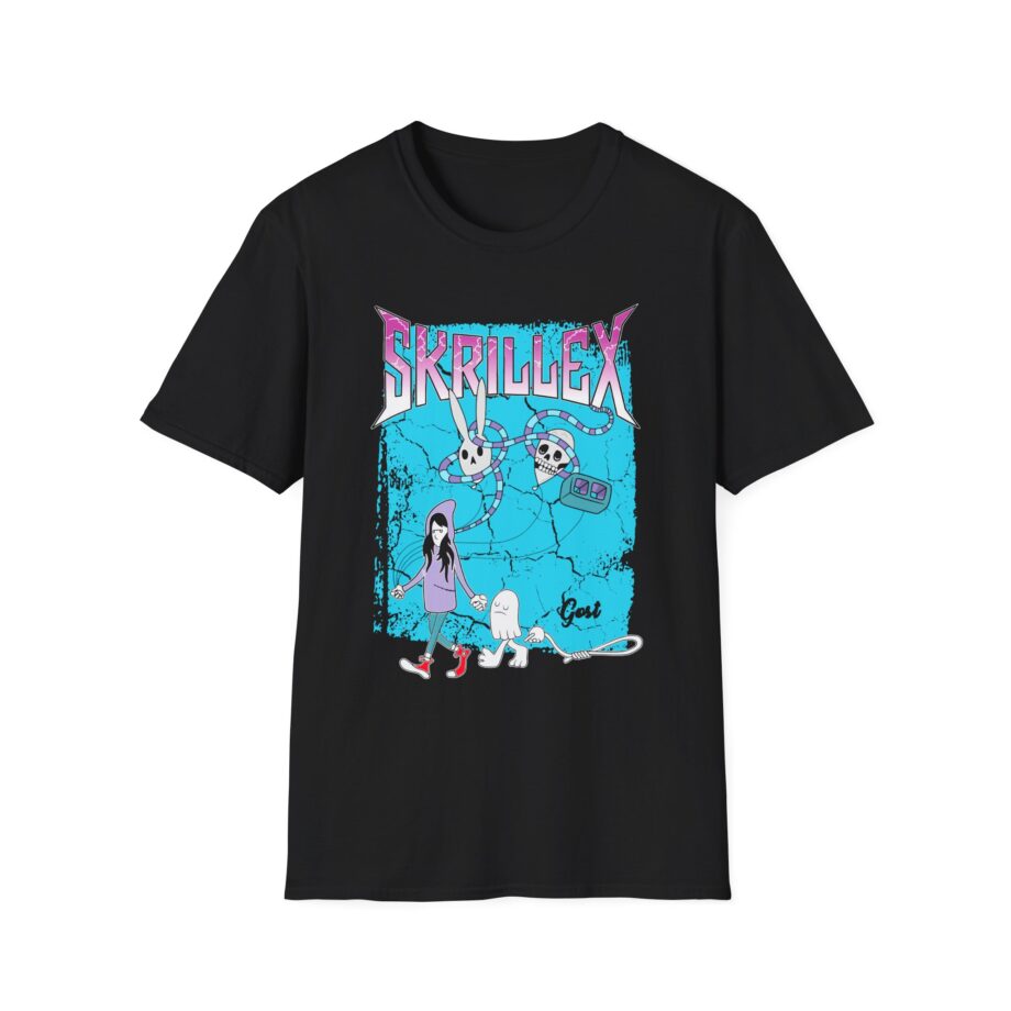 Skrillex Gost Album Cover  Unisex Softstyle T-Shirt