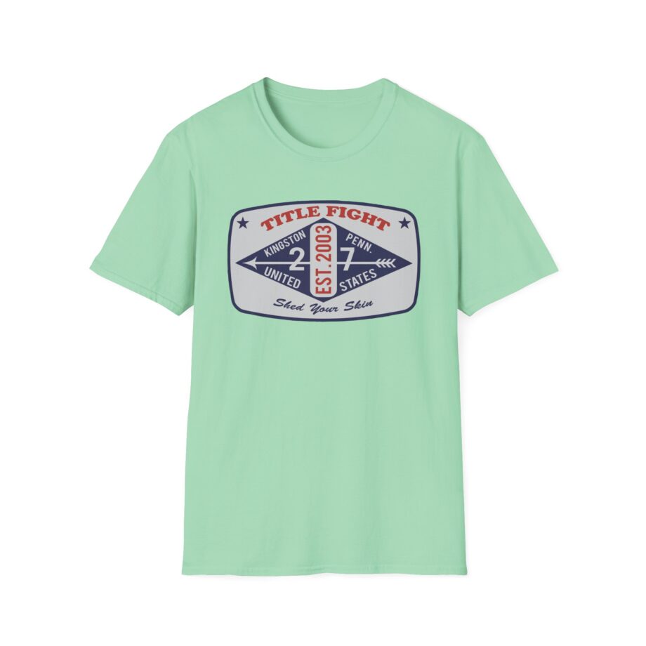 Title Fight Diamond  Unisex Softstyle T-Shirt