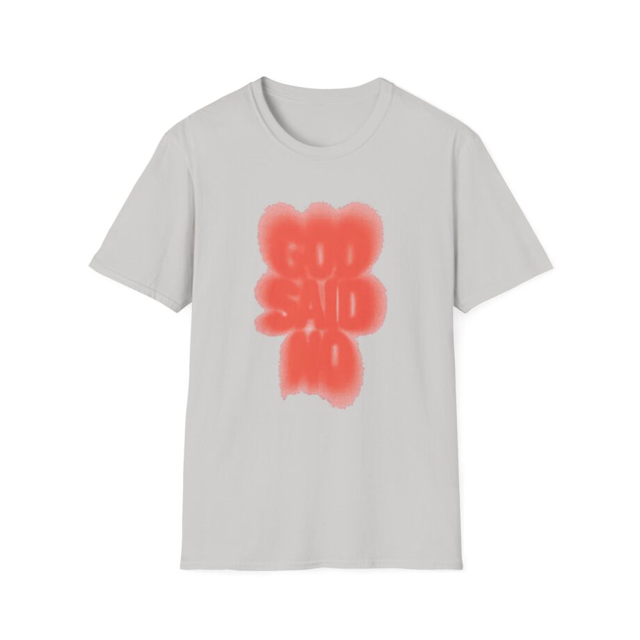 Omar Apollo God Said No Blur Unisex Softstyle T-shirt