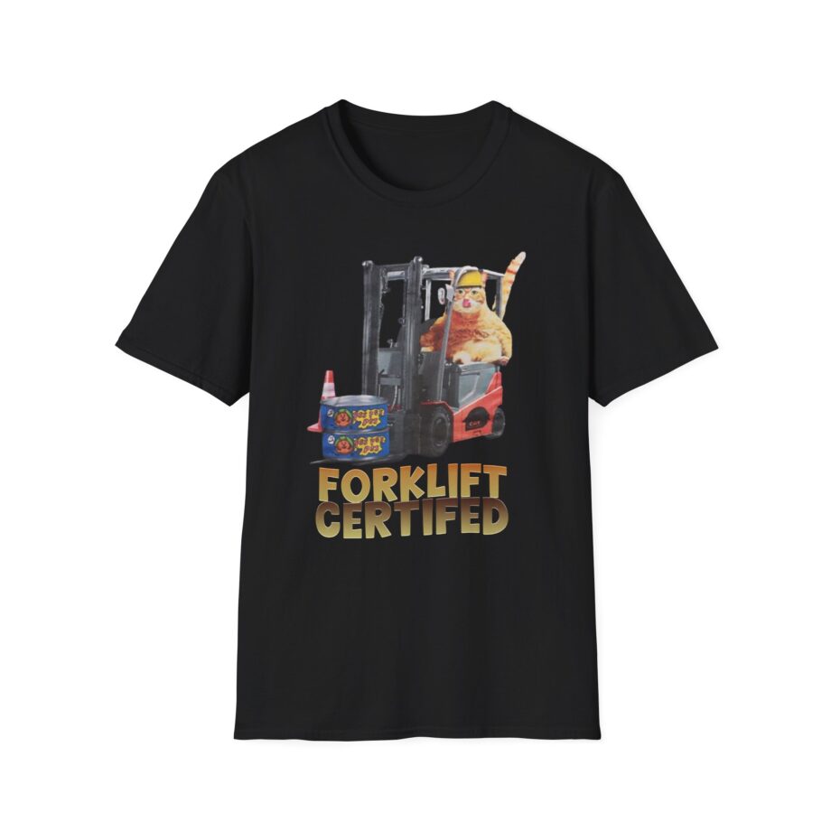 William Osman Forklift Certified Unisex Softstyle T-Shirt