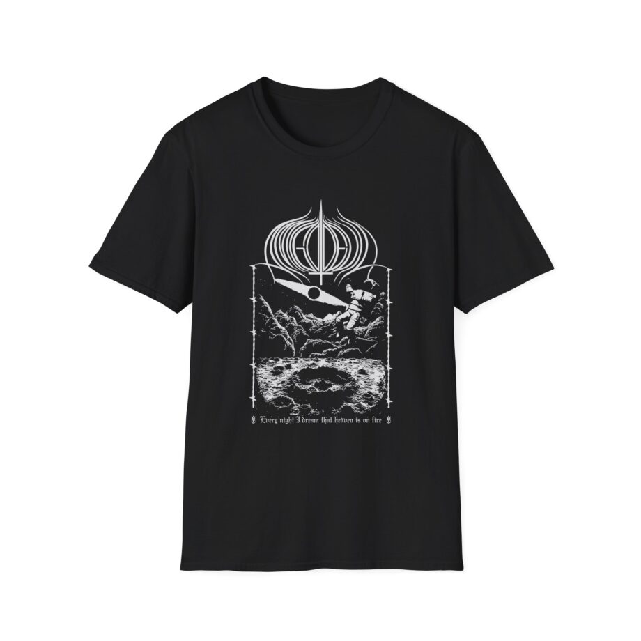 Amigo the Devil  Heavens on Fire Unisex Softstyle T-shirt