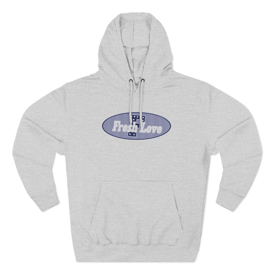 Fresh Love Three Panel Fleece Hoodie