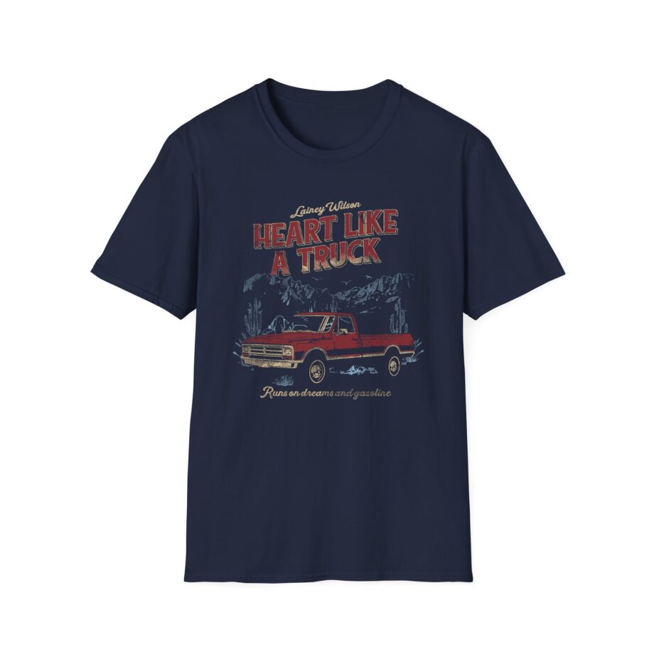 Lainey Wilson Heart Like a Truck Unisex Softstyle T-shirt