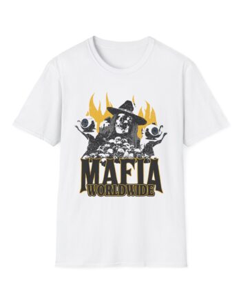 Kai Cenat Skulls on Fire Unisex Softstyle T-shirt
