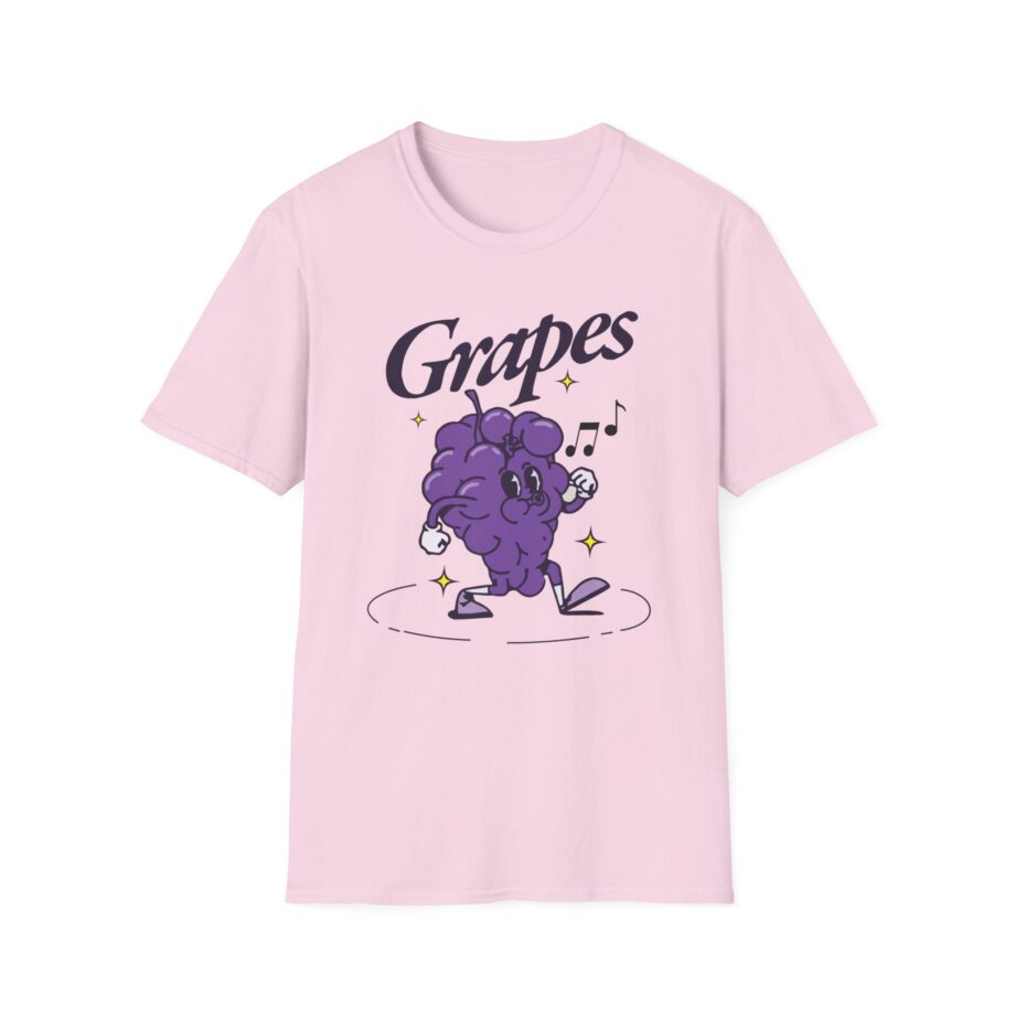 James Marriott Grapes Natural Unisex Softstyle T-Shirt