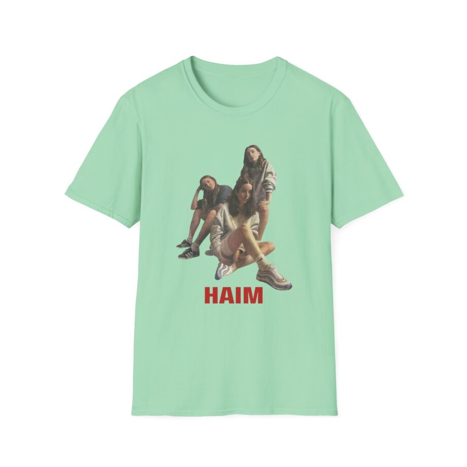 Haim Concert From the Year They Played Unisex Softstyle T-shirt