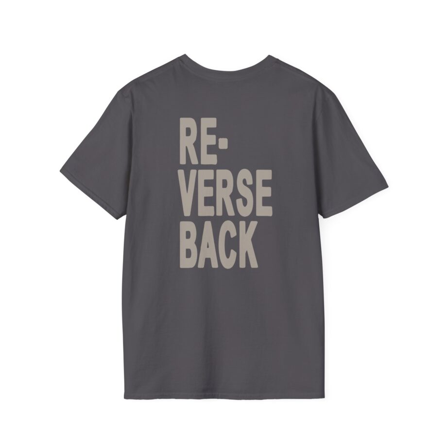 Armchair Expert Reverse Back Unisex Softstyle T-shirt