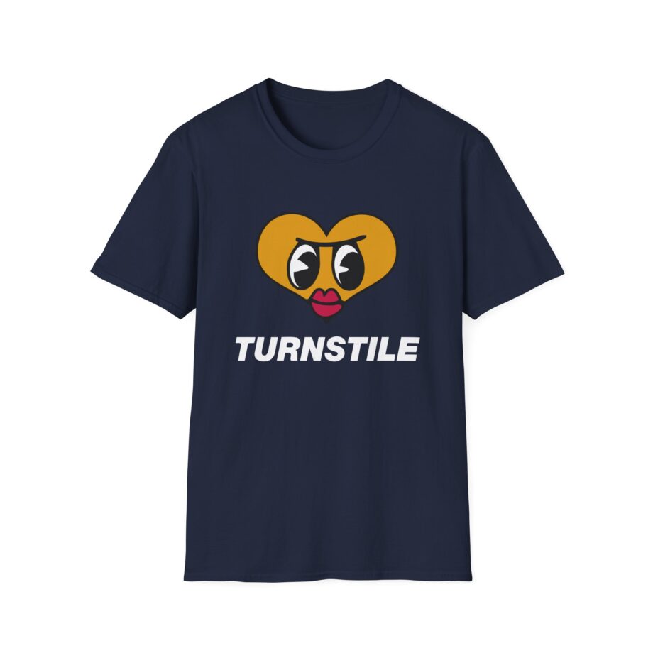 Turnstile Heart Unisex Softstyle T-shirt