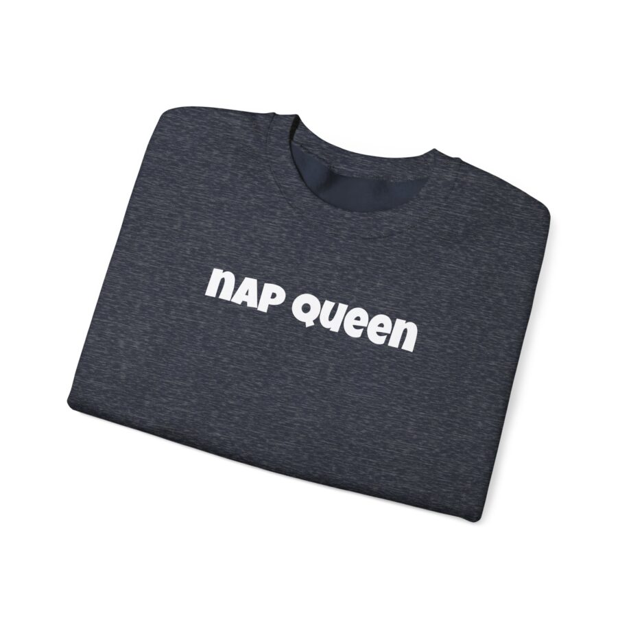 Slushy Noobz Nap Queen Unisex Heavy Blend Crewneck Sweatshirt