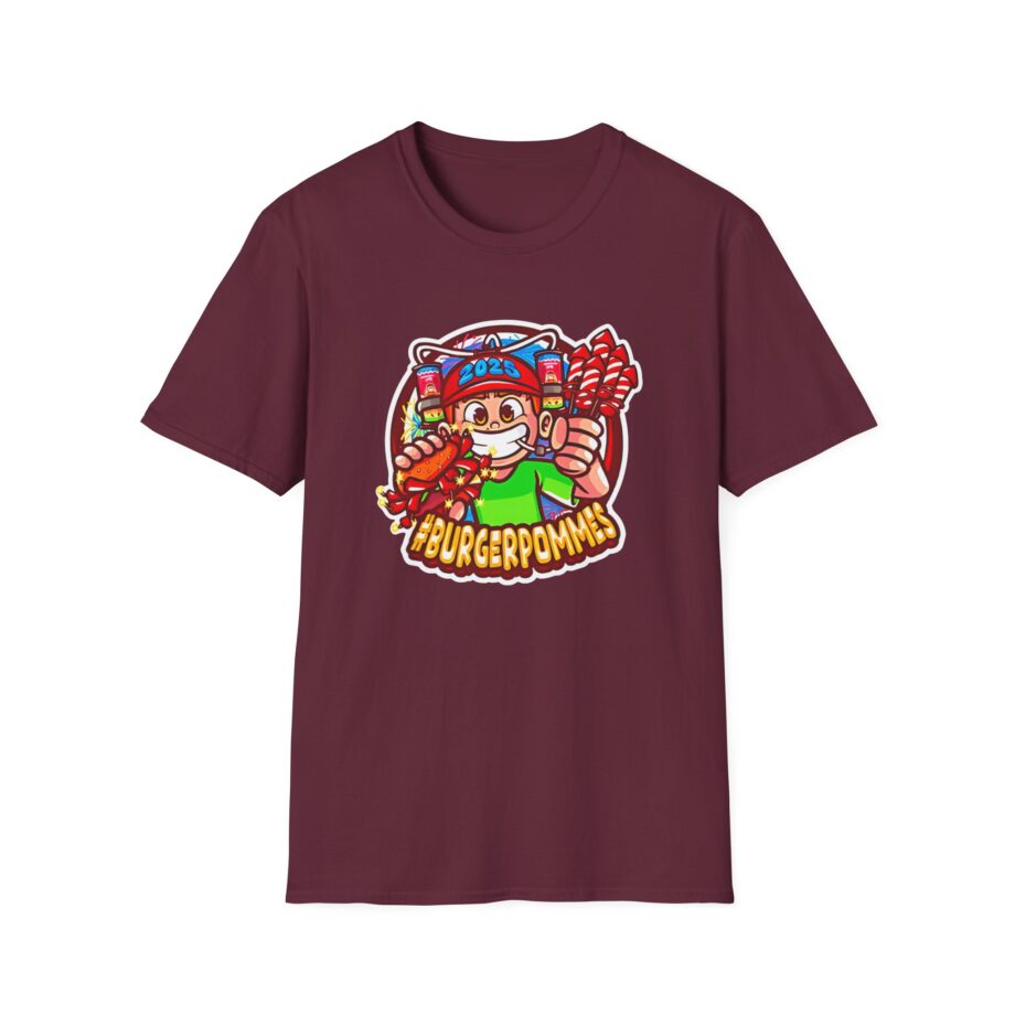 Burger Pommes  Unisex Softstyle T-Shirt