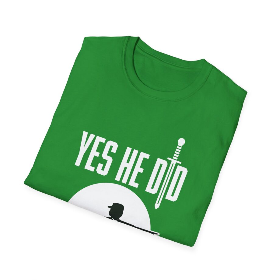 Trevor Bauer Yes He Did Unisex Softstyle T-Shirt