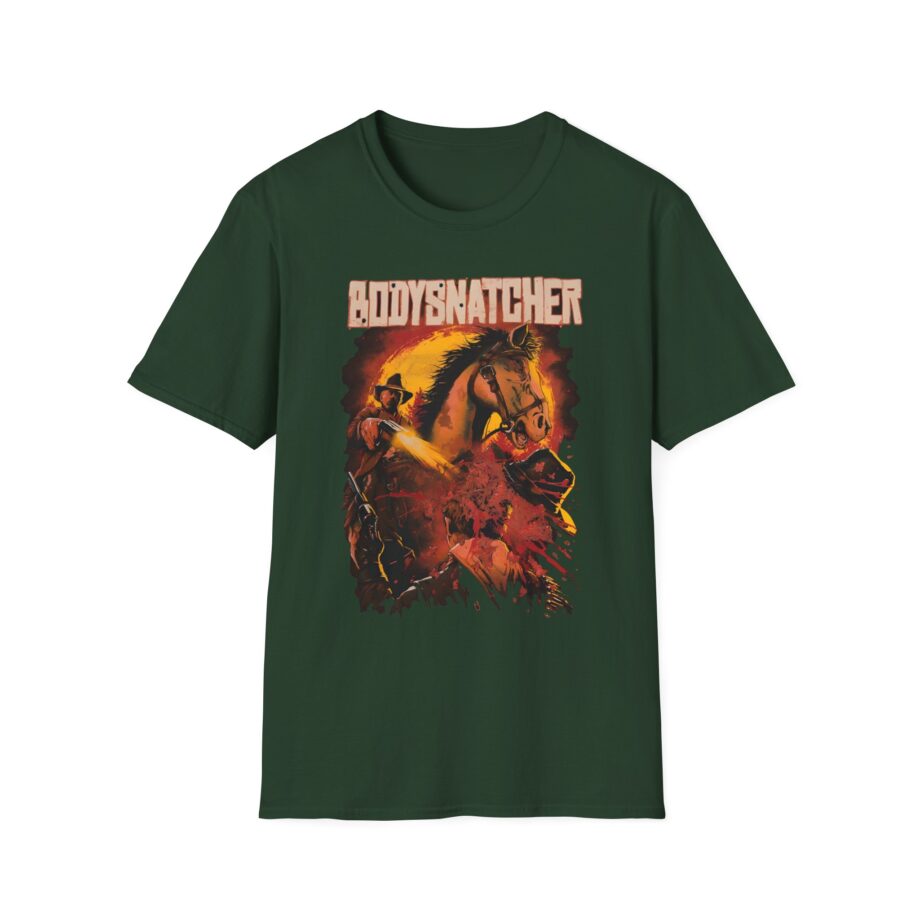 Bodysnatcher Cowboy Design Unisex Softstyle T-shirt