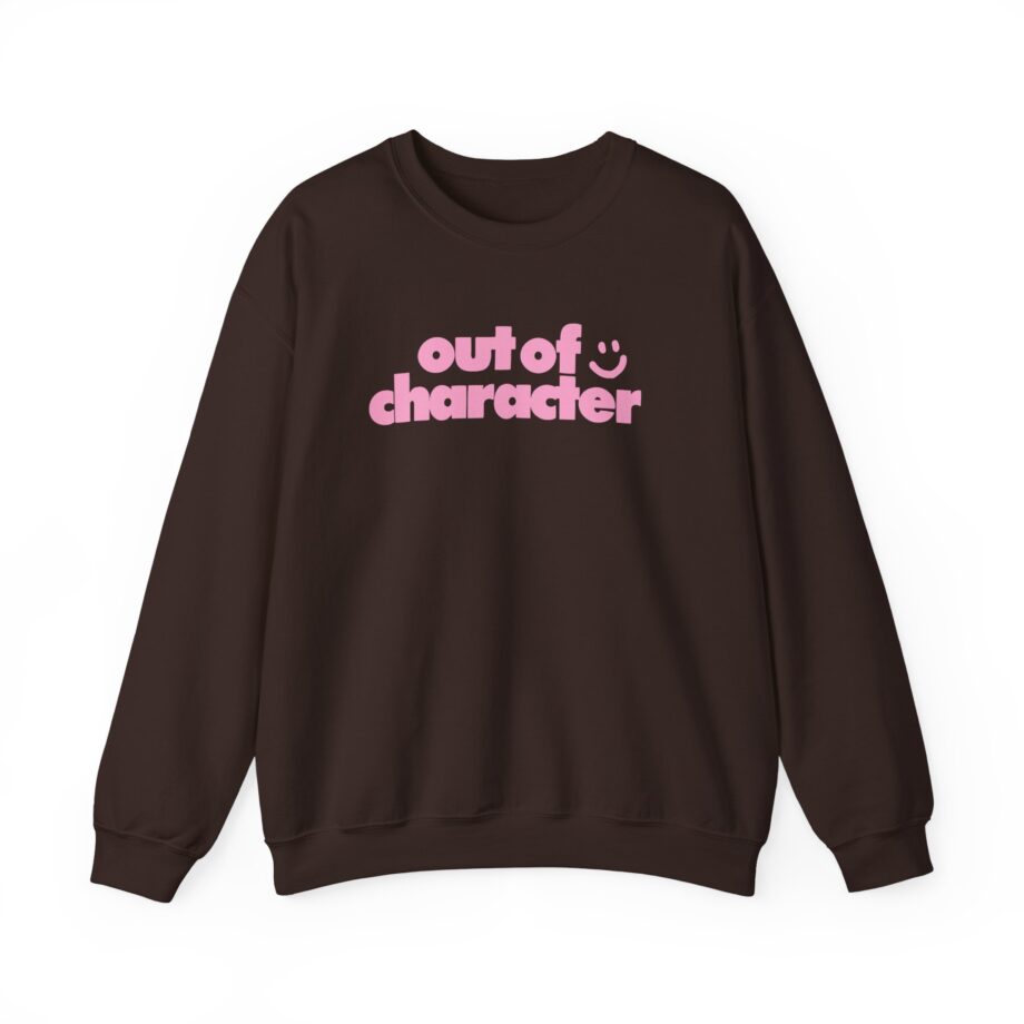 Slushy Noobz  Out Of Character Unisex Heavy Blend Crewneck Sweatshirt