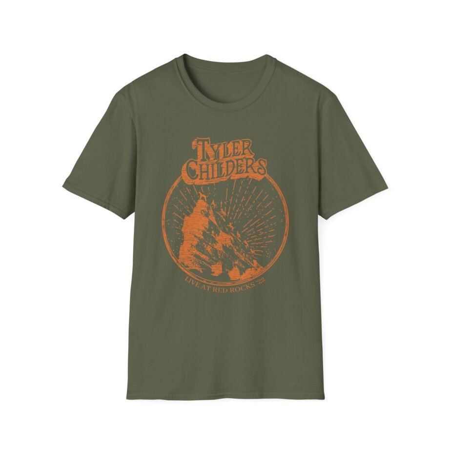 Tyler Childers Natural Red Rocks Unisex Softstyle T-shirt