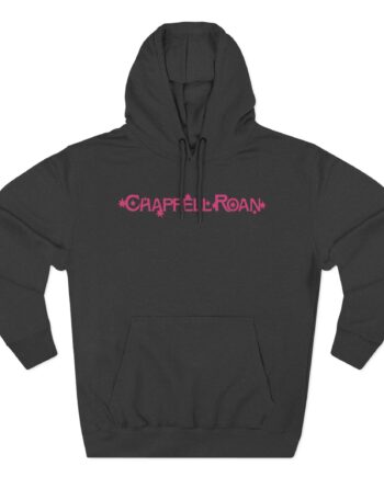 Chappell Roan Black Three-panel Fleece Hoodie