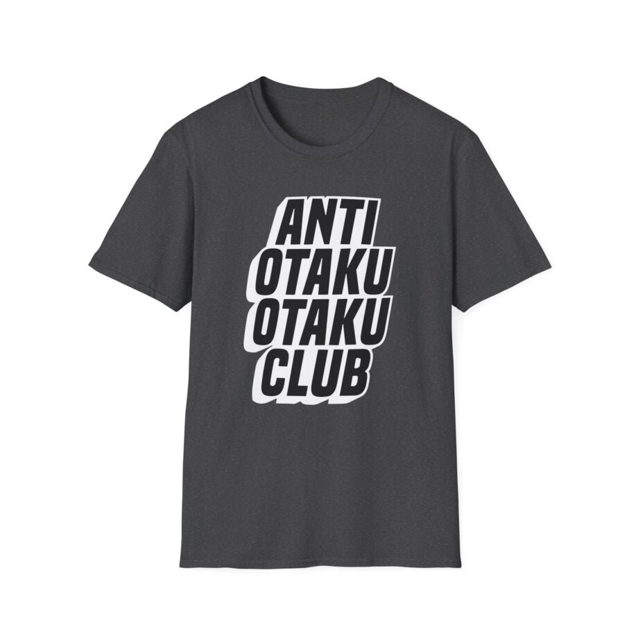 Rubius Anti Otaku Otaku Club Unisex Softstyle T-Shirt