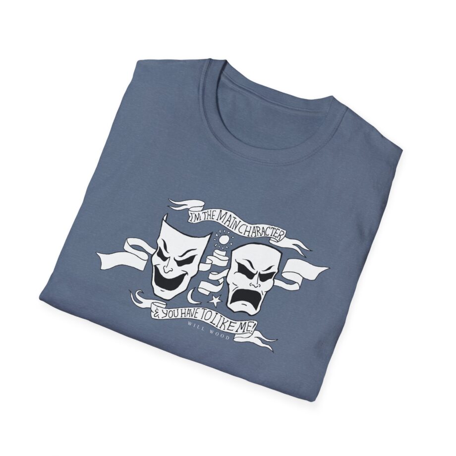 Will Wood the Main Character Unisex Softstyle T-shirt