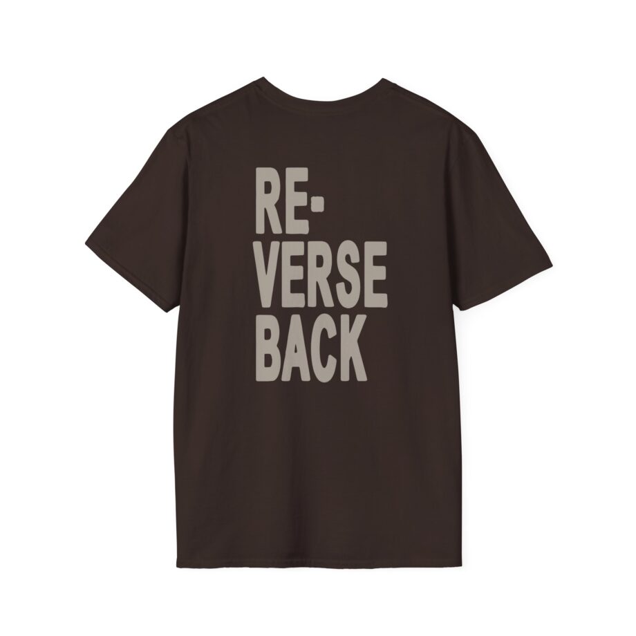 Armchair Expert Reverse Back Unisex Softstyle T-shirt