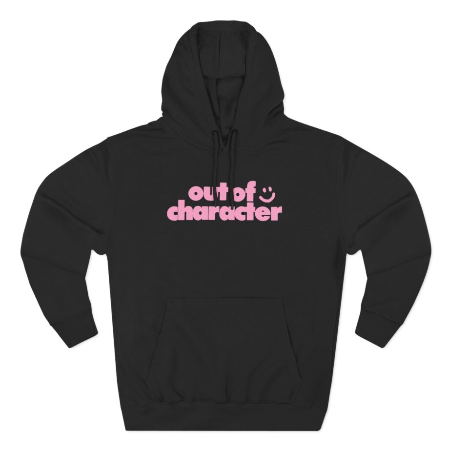 Slushy Noobz  Out Of Character Three-panel Fleece Hoodie
