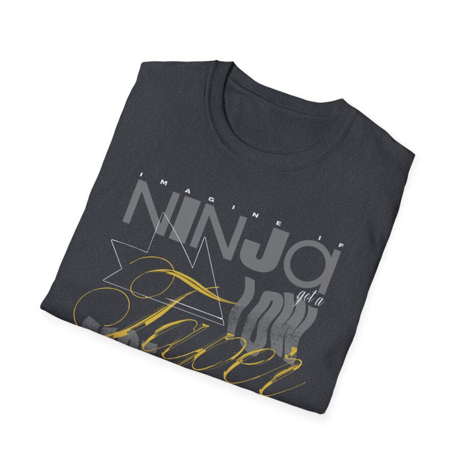 Ninja  Low Taper Fade Unisex Softstyle T-shirt