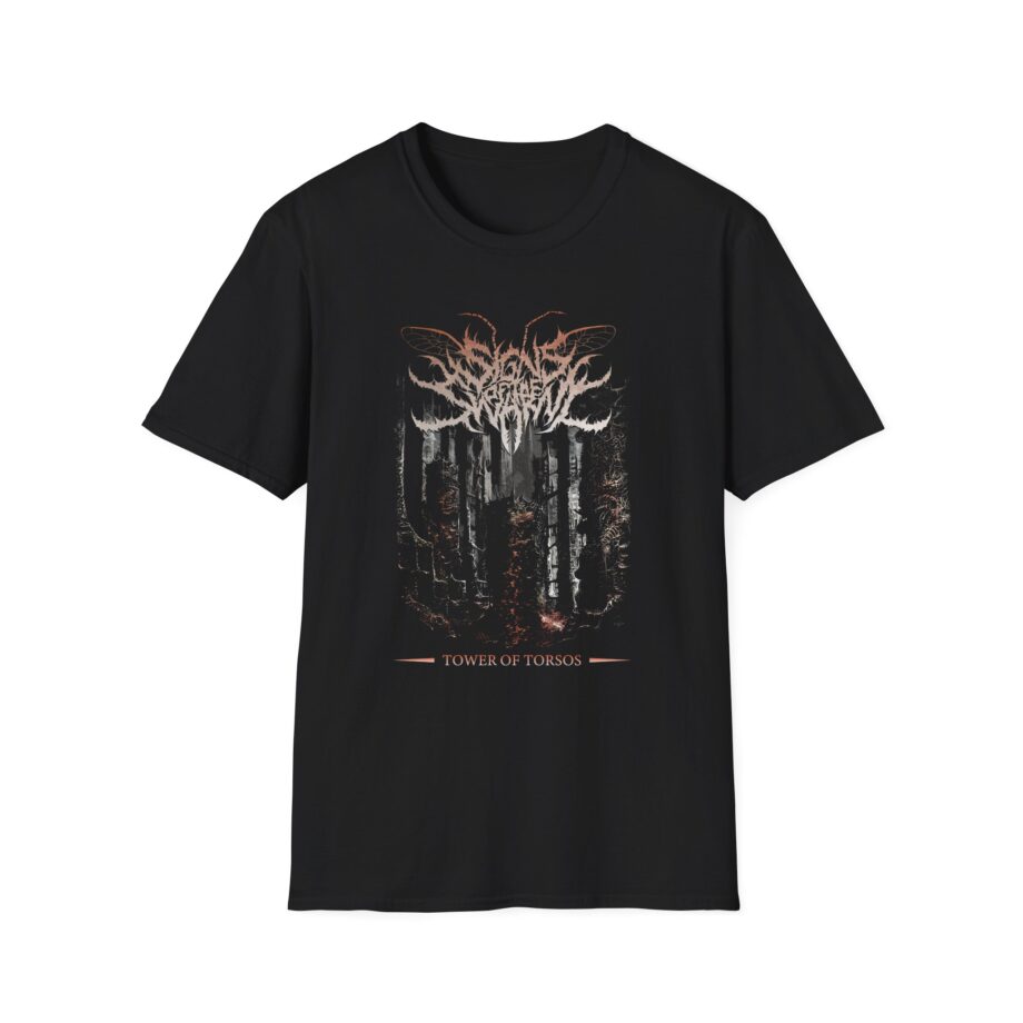 Signs of the Swarm Tower of Torsos Unisex Softstyle T-Shirt