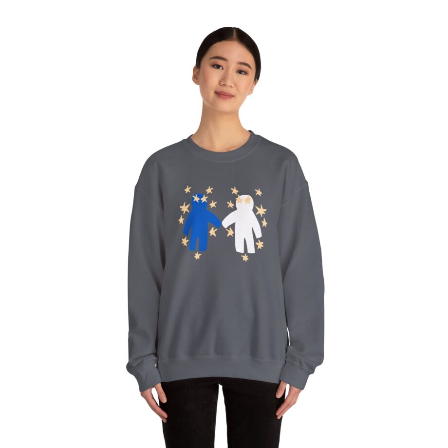 Slushy Noobz  Out Of Character Unisex Heavy Blend Crewneck Sweatshirt