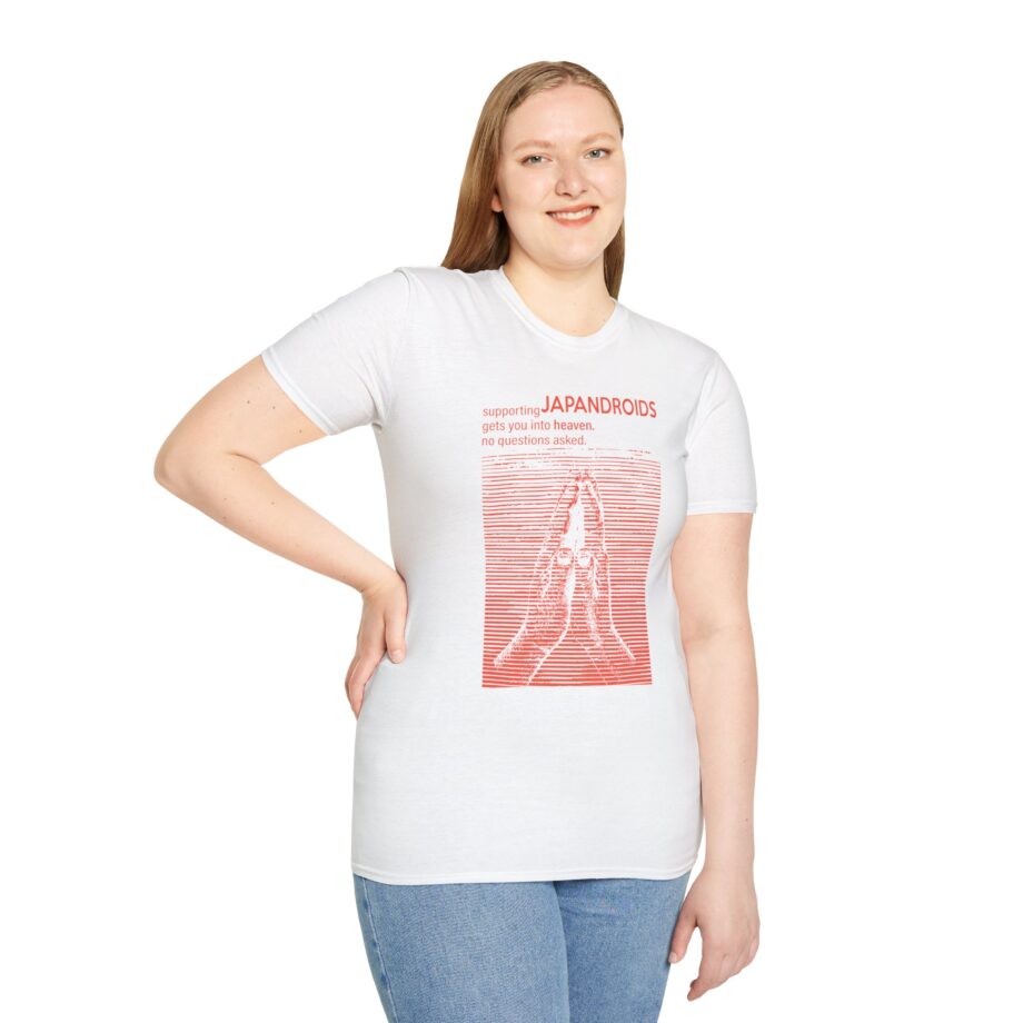 Supporting Japandroids Gets You Into Heaven No Questions Asked Unisex Softstyle T-Shirt