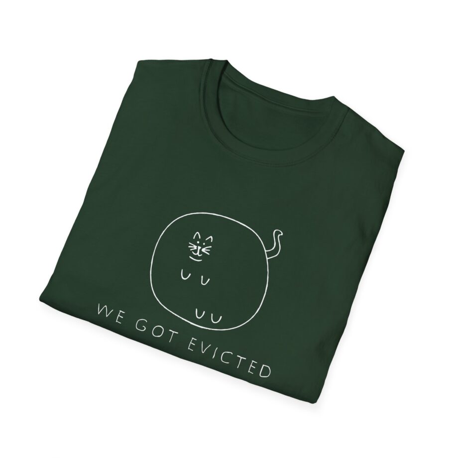 William Osman We Got Evicted Unisex Softstyle T-Shirt