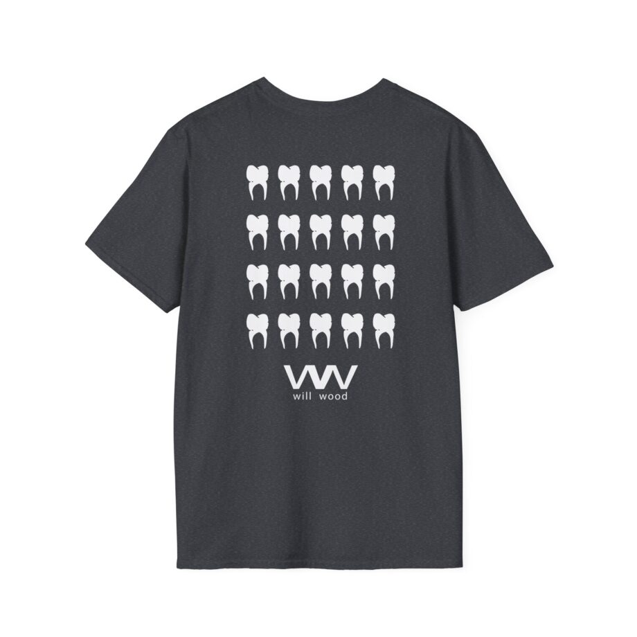 Will Wood Host Skull Unisex Softstyle T-shirt