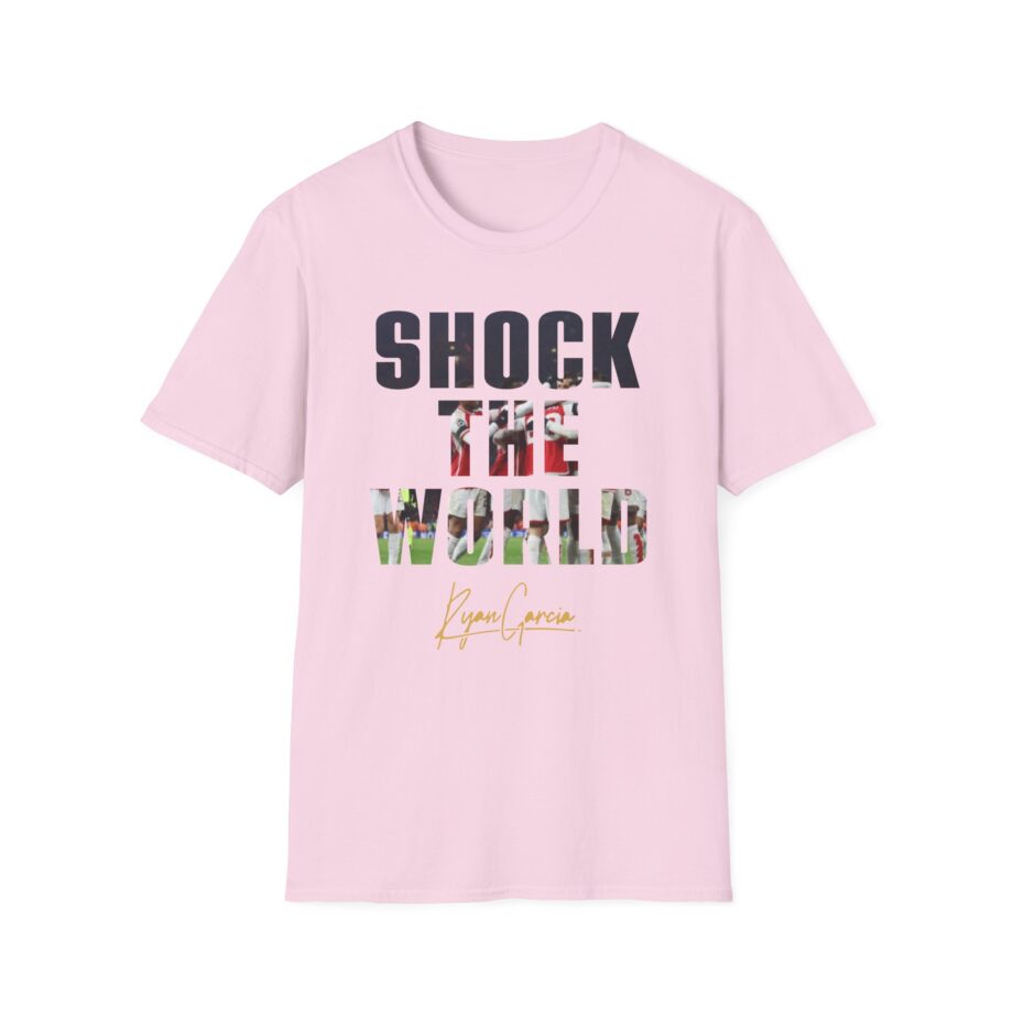 Ryan Garcia Shock the World Unisex Softstyle T-shirt
