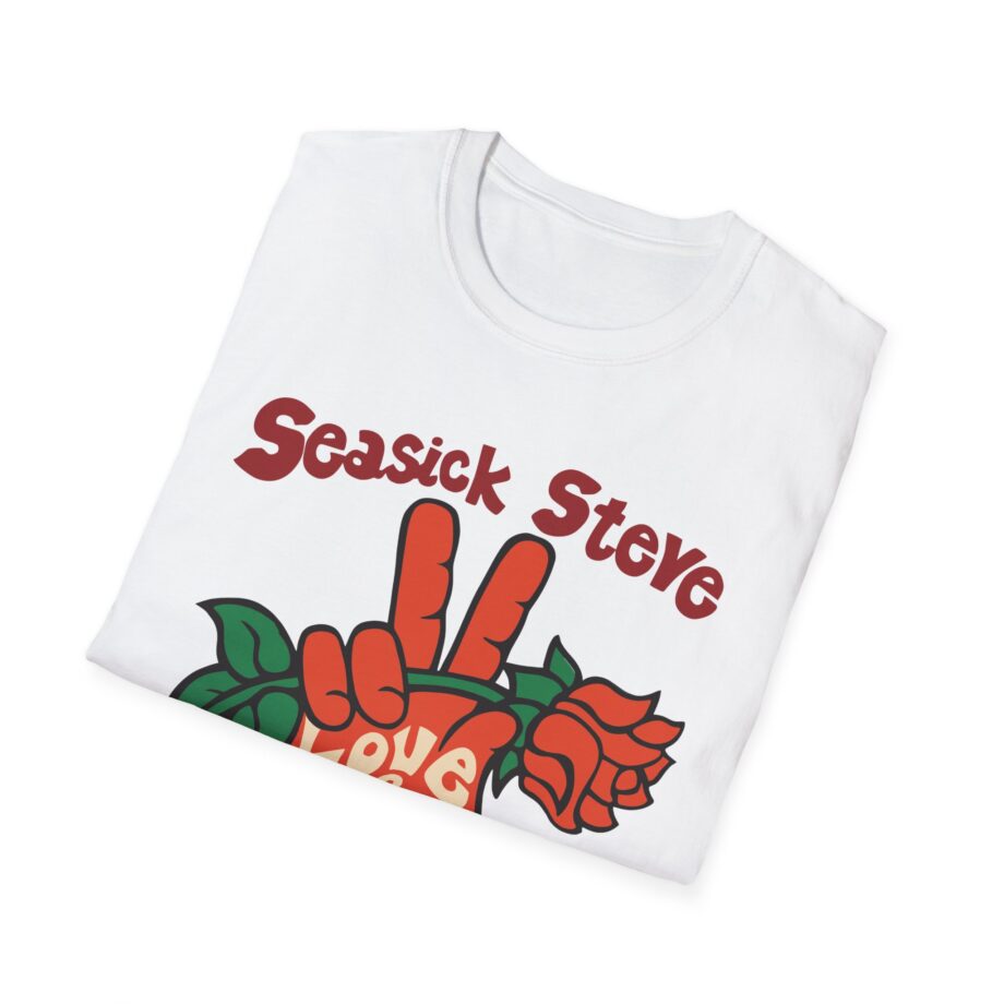 Seasick Steve Love & Peace Unisex Softstyle T-Shirt
