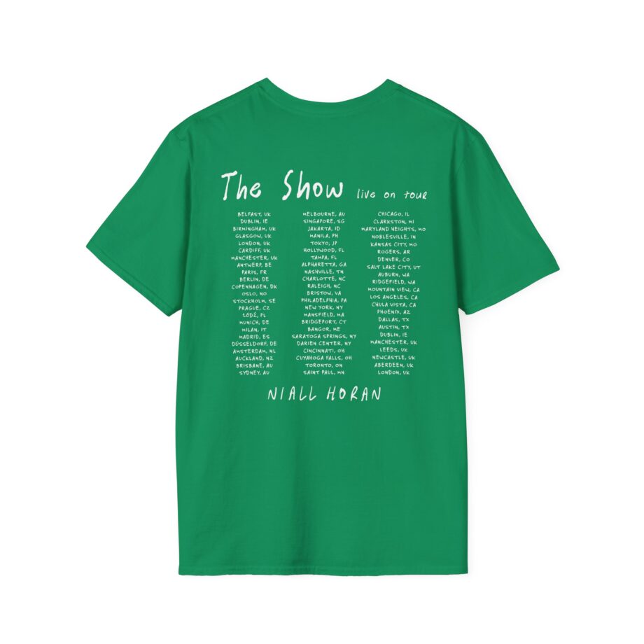 Niall Horan the Show Photo Dates  Unisex Softstyle T-shirt
