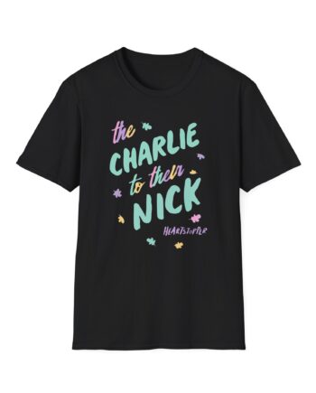 Heartstopper Charlie to Nick Pride Unisex Softstyle T-Shirt
