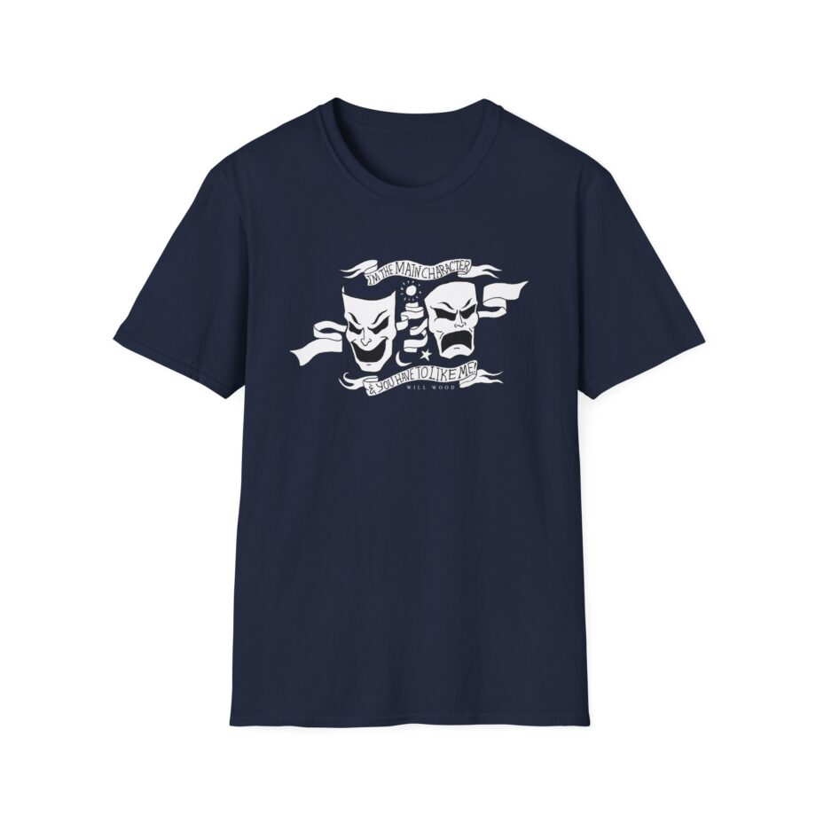 Will Wood the Main Character Unisex Softstyle T-shirt