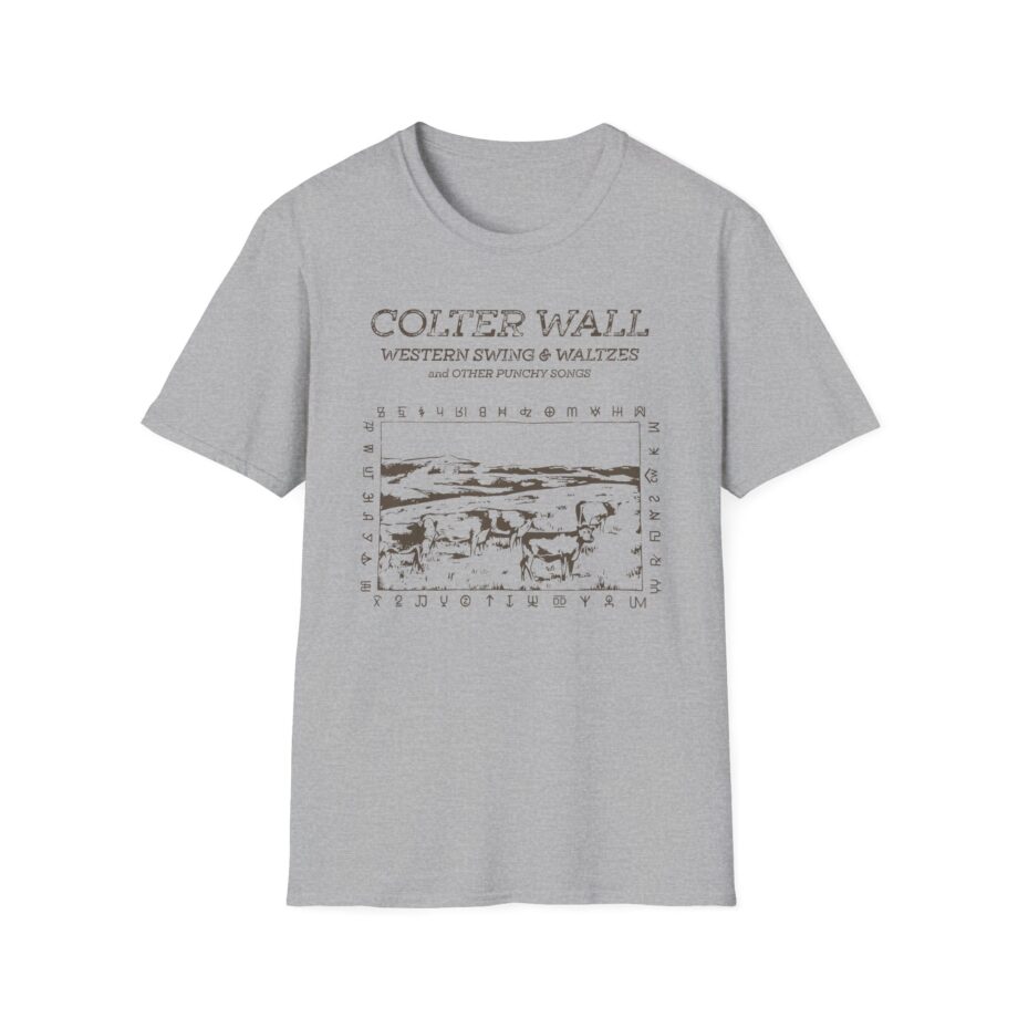 Colter Wall Western Swing & Waltzes Unisex Softstyle T-shirt