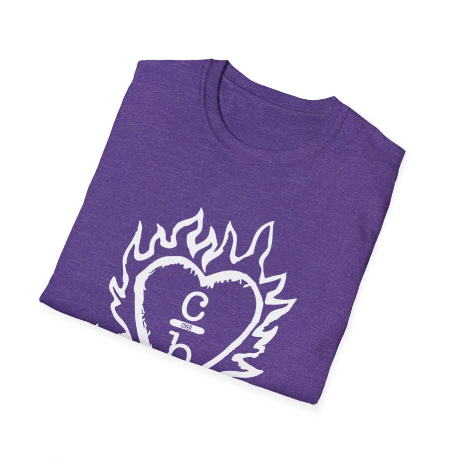 One Tree Hill Flame Heart Clothes Over Bros Unisex Softstyle T-Shirt