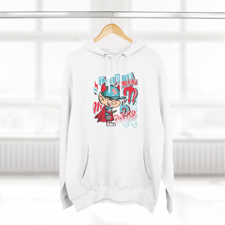 Trevor Bauer Diablo's Cartoon Three-Panel Fleece Hoodie