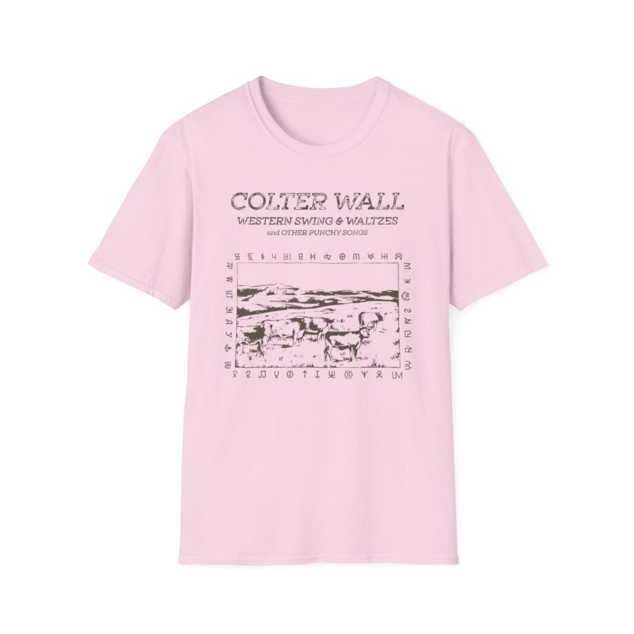 Colter Wall Western Swing & Waltzes Unisex Softstyle T-shirt