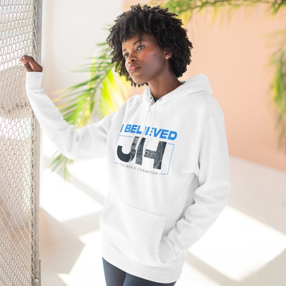 Joe Hendry  I Believed Tna World Champion Three-Panel Fleece Hoodie