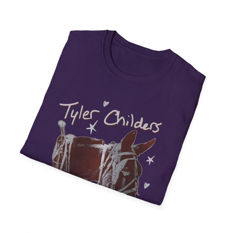 Tyler Childers Green Youth Mule Unisex Softstyle T-shirt