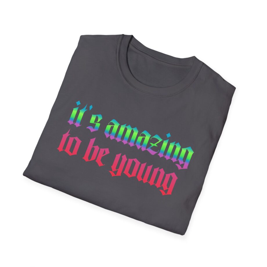 Fontaines It's Amazing To Be Young  Unisex Softstyle T-Shirt