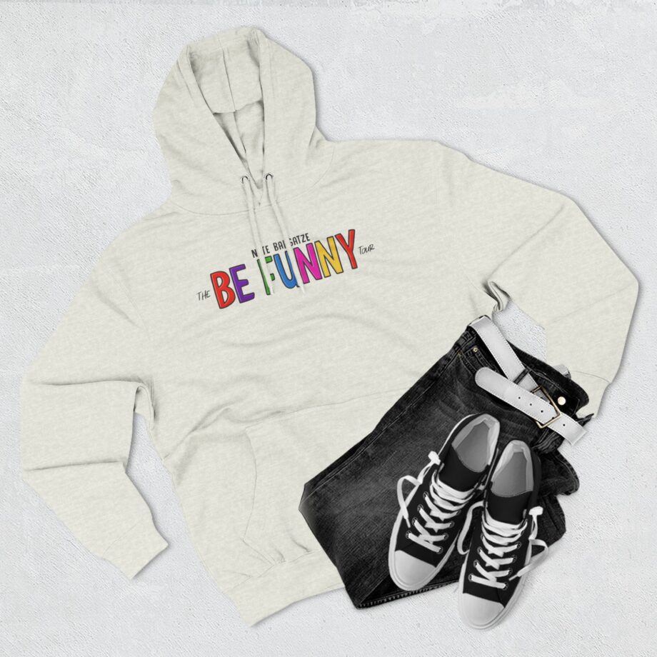 Nate Bargatze the Be Funny Tour Three-panel Fleece Hoodie