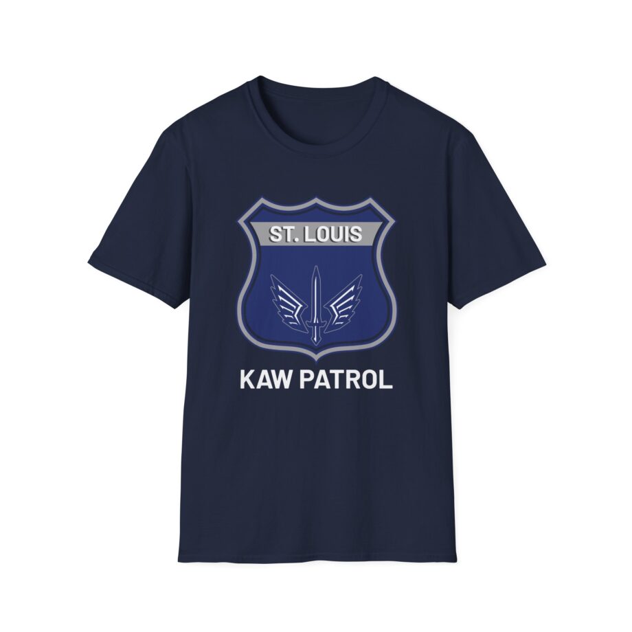 Youth St. Louis Battlehawks Kaw Patrol Unisex Softstyle T-Shirt