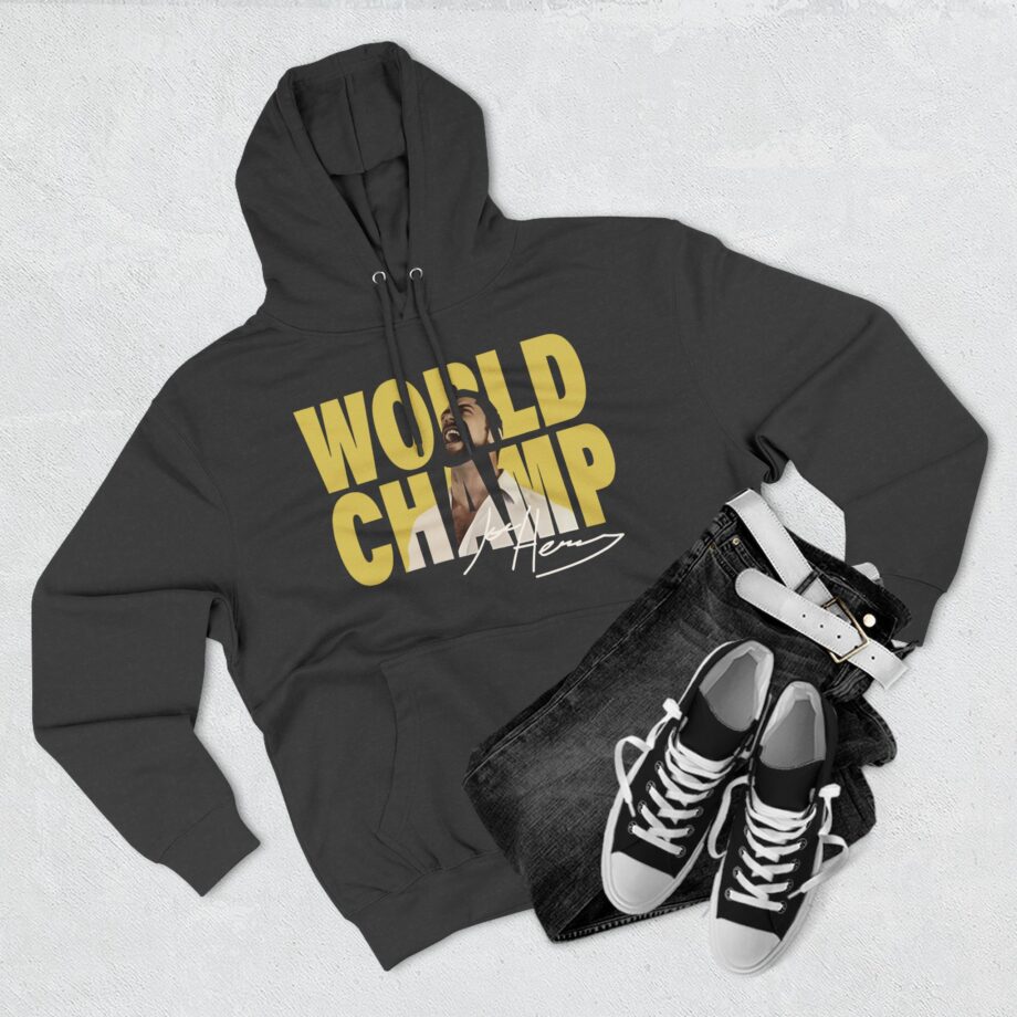 Joe Hendry World Champion Three-Panel Fleece Hoodie