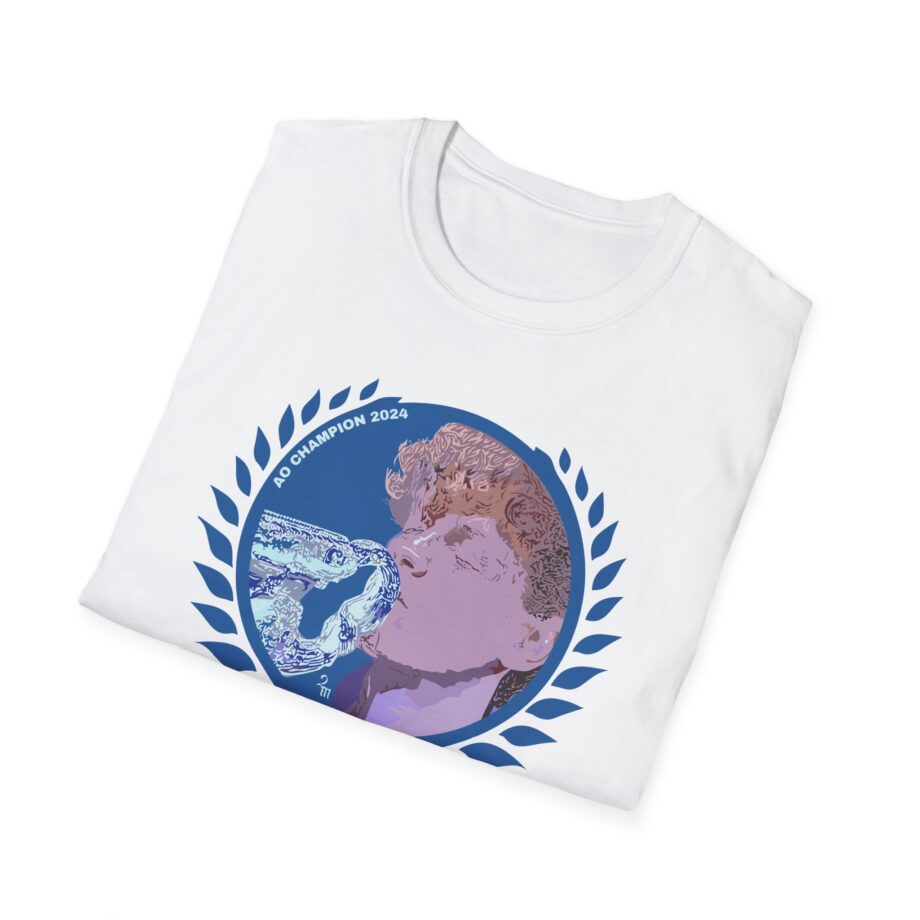 Jannik Sinner AO Champion Unisex Softstyle T-Shirt