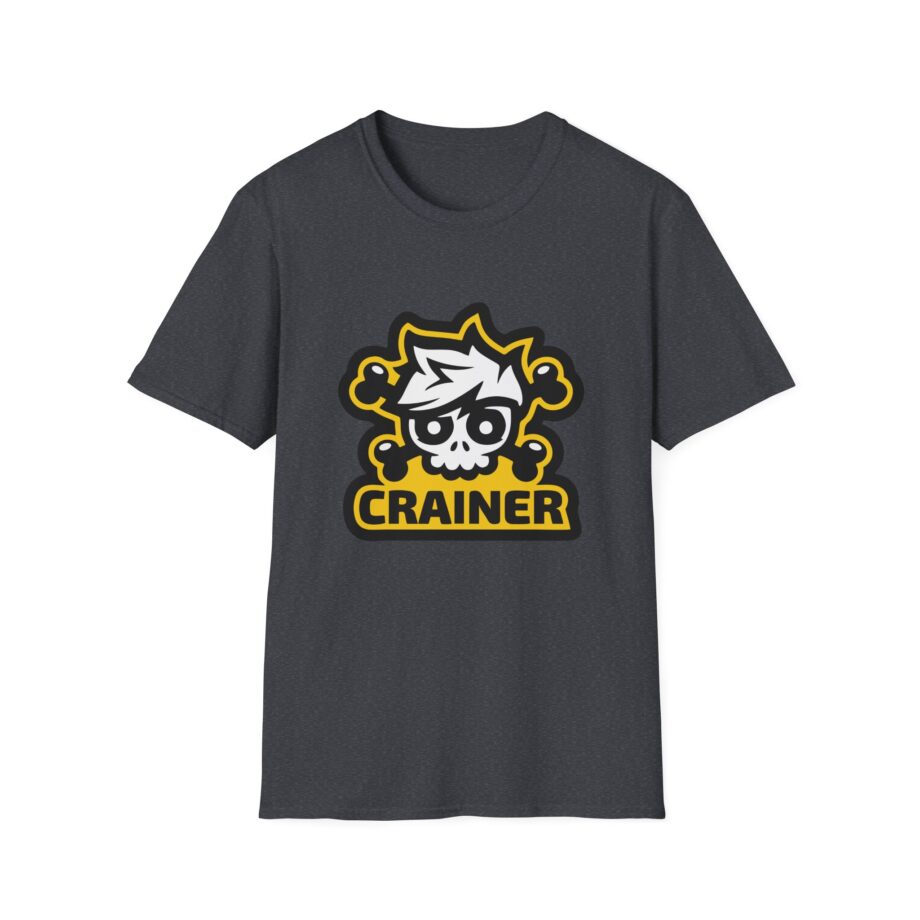 Crainer Skull Gamer Unisex Softstyle T-shirt